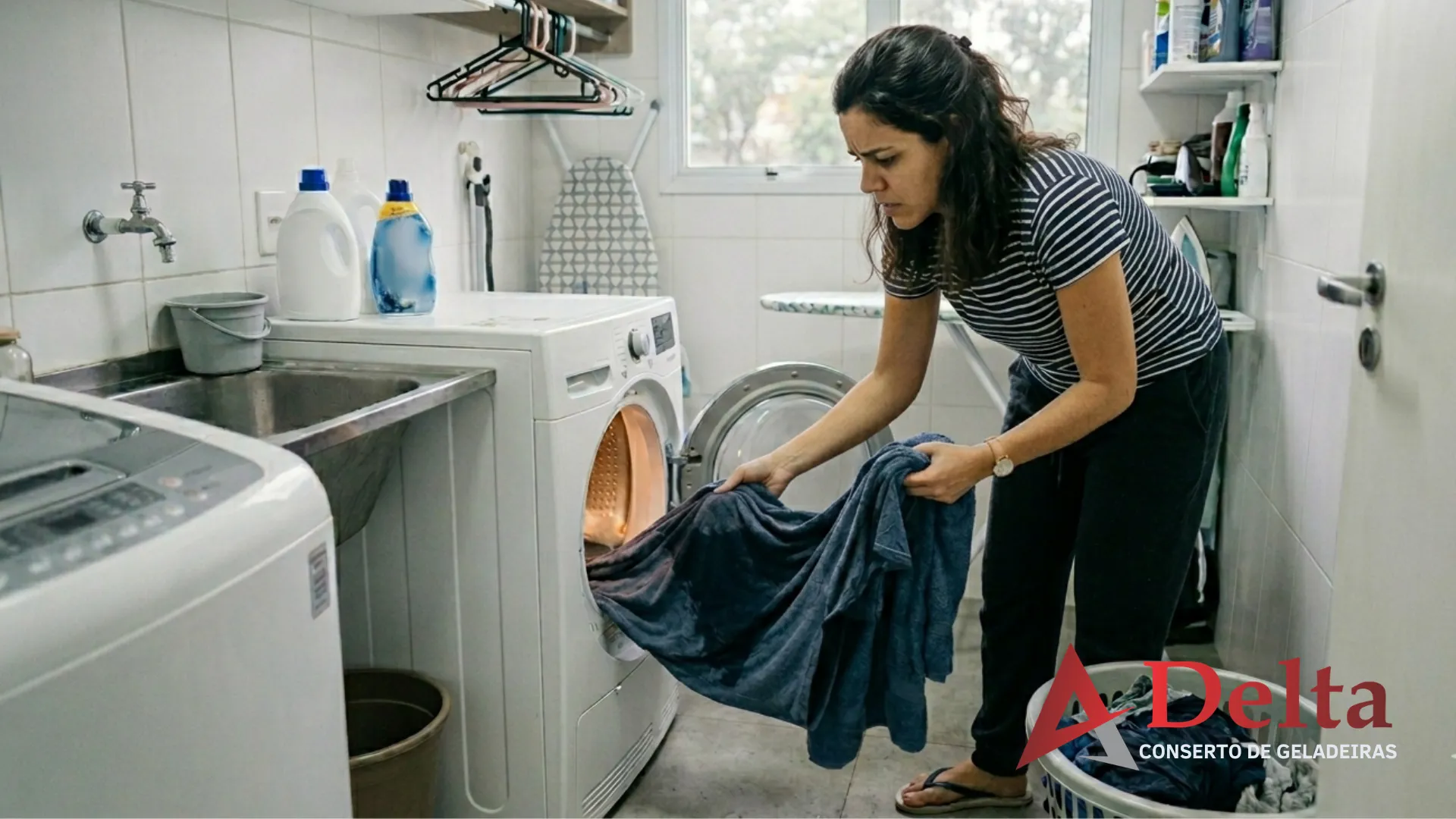 7 causas: minha secadora as roupas saem úmidas, o que fazer?